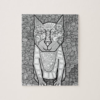 Colorez-moi puzzle de chat