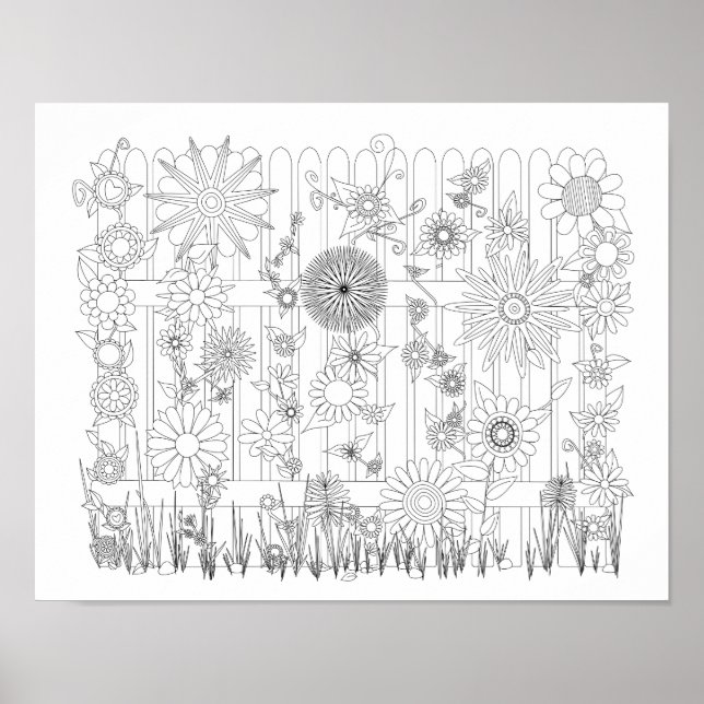 Colorez votre propre affiche (Devant)