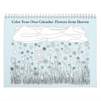 Colorez votre propre calendrier