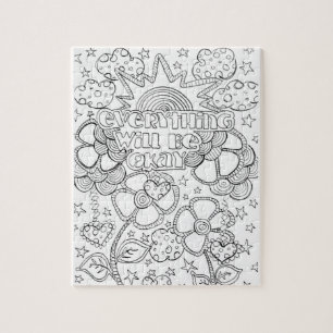 Colorez votre propre puzzle