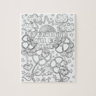 Colorez votre propre puzzle