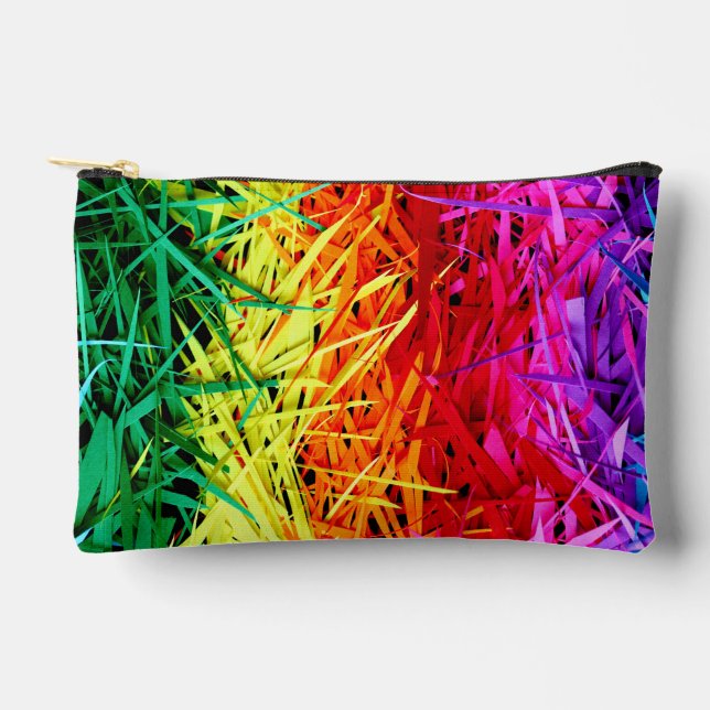 Colorful Abstract art Accessory Pouch (Front)