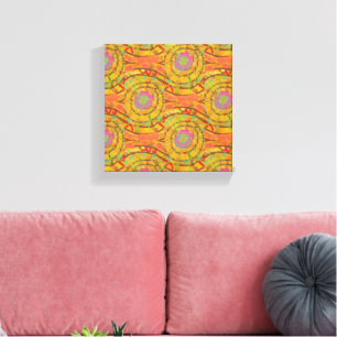 Colorful Abstract Art Canvas Print