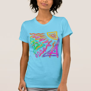 Colorful Abstract Art to Wear T-Shirt