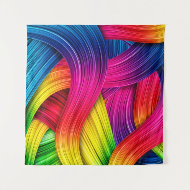 colorful abstract backgroundbackground,color,abstr tapestry (Front)