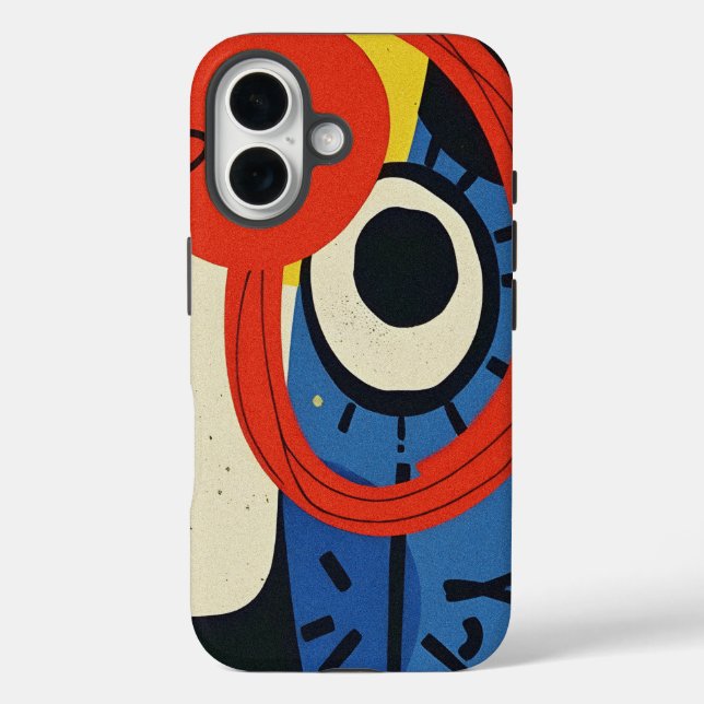 Colorful Abstract Design Case-Mate iPhone Case (Back)