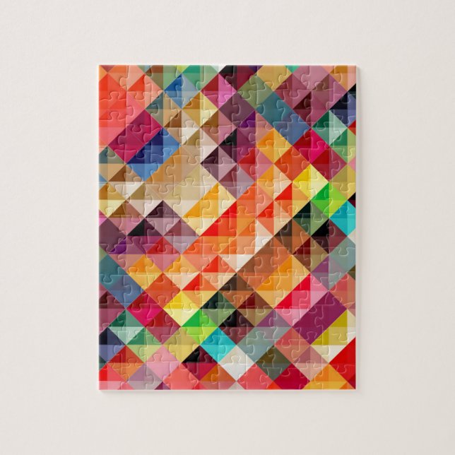 Colorful abstract design jigsaw puzzle (Vertical)