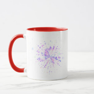Colorful Abstract Neon Splash Mug