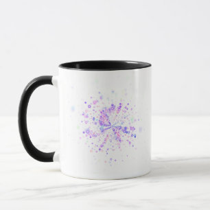 Colorful Abstract Neon Splash Mug