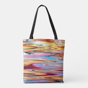 Colorful abstract pattern           tote bag