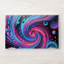 Colorful Abstract Swirl Galaxy
