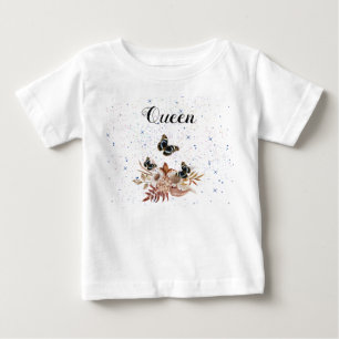 Colorful Aesthetic Butterflies Whimsical Boho Bu Baby T-Shirt