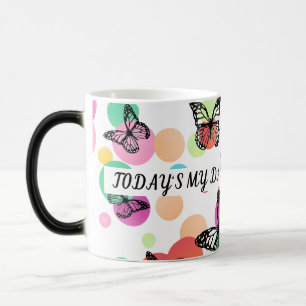 Colorful Aesthetic Butterflies Whimsical Boho Bu Magic Mug