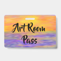Colorful and Fun School Pass