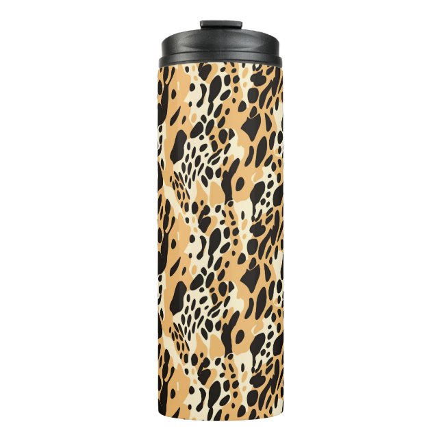 Colorful Animal Print 08 Thermal Tumbler (Front)