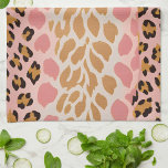 Colorful Animal Print Art Kitchen Towel<br><div class="desc">Introducing our colorful kitchen towel, featuring a vibrant animal print art design. Perfect for adding a splash of color to your kitchen or dining area, this striking accessory is as practical as it is stylish. Personalize your kitchen décor with this unique, eye-catching item, available now in the Neon Violets store....</div>