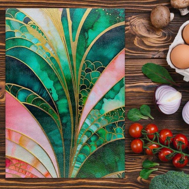 Colorful Art Deco Chopping Board (Creator Uploaded)