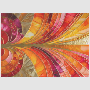 Colorful Art Deco Tissue Paper