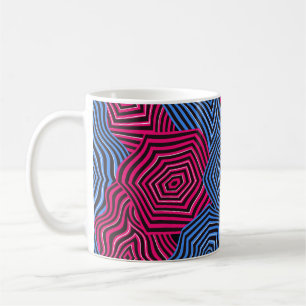 Colorful artNouveau pattern  Coffee Mug