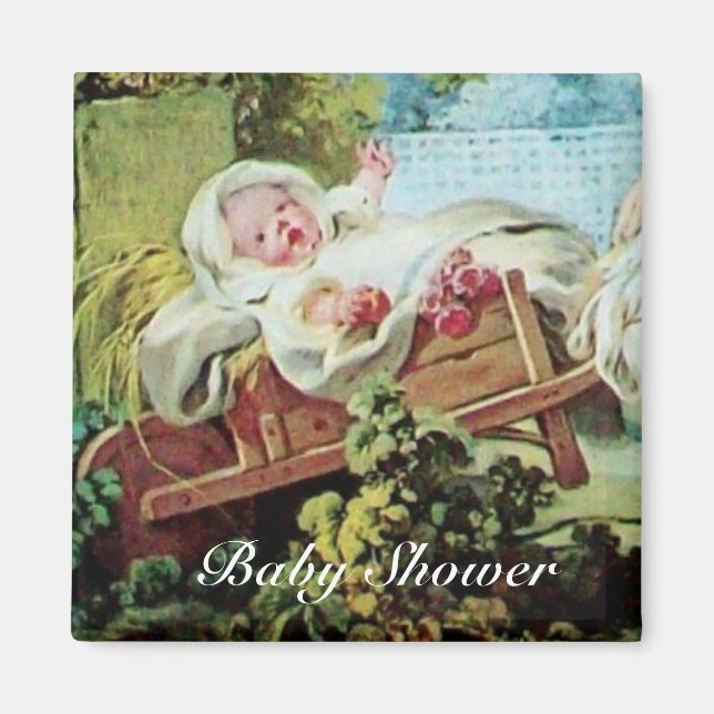 COLORFUL BABY SHOWER MAGNET (Front)