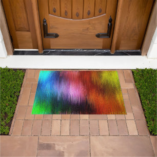 Colorful Background Pattern  Doormat