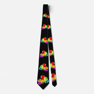 Colorful Balloons - Happy Party Tie