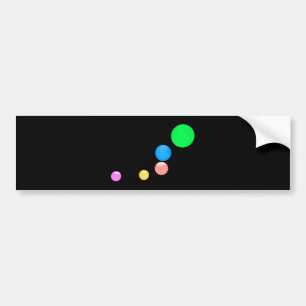 Colorful Balls Bumper Sticker