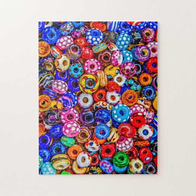Colorful Beads Challenge Jigsaw Puzzle (Vertical)