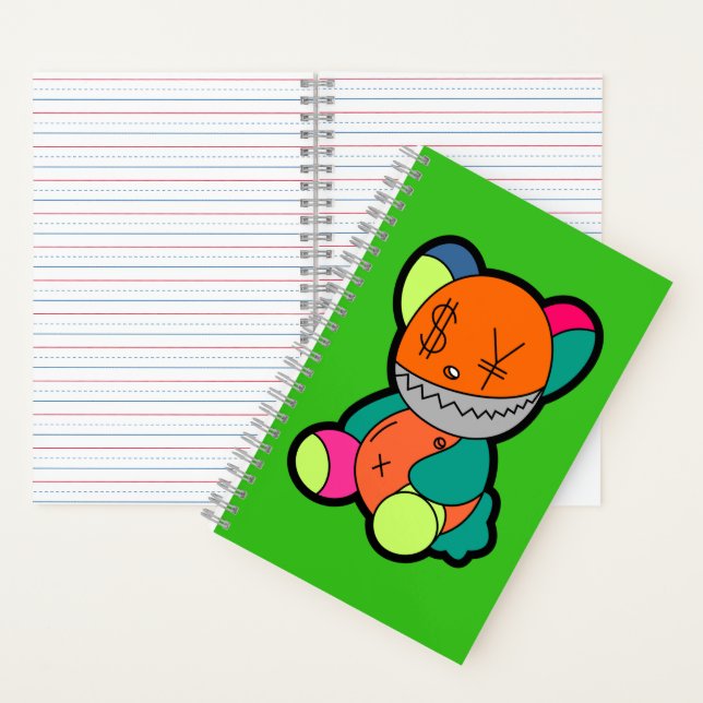 Colorful bear notebook (Inside)