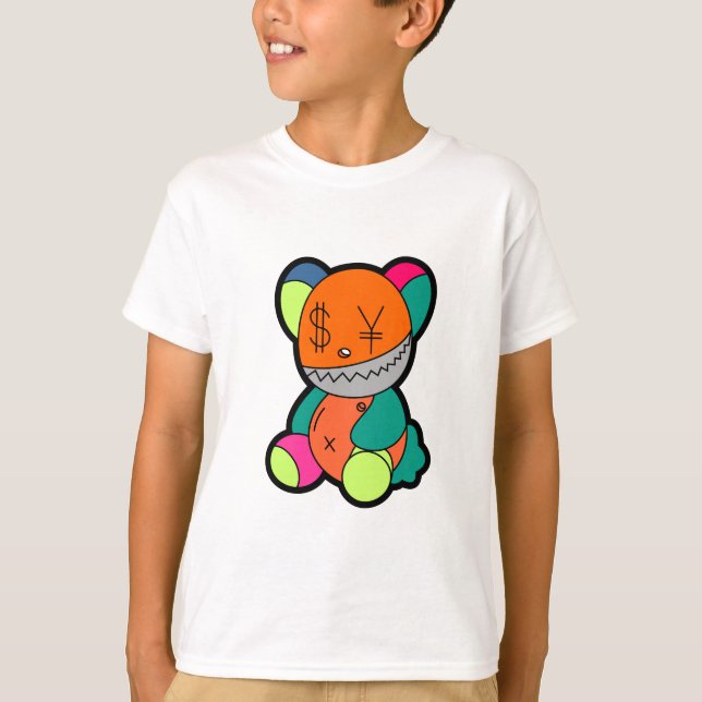 Colorful bear T-Shirt (Front)