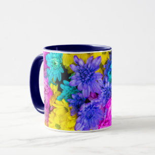 Colorful Beautiful Flowers Mug