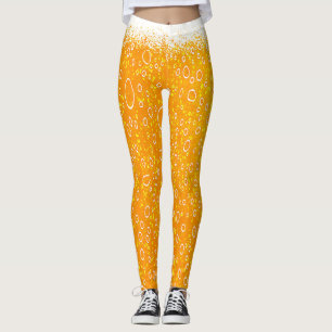 Colorful beer leggings