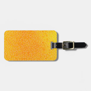 Colorful beer luggage tag