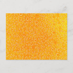 Colorful beer postcard