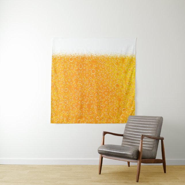 Colorful beer tapestry (In Situ)