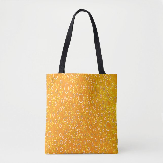 Colorful beer tote bag (Front)
