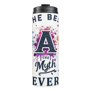 Colorful Best Dad Ever  Thermal Tumbler