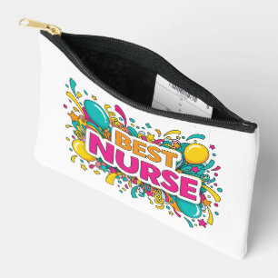 Colorful Best Nurse Cosmetic Bag