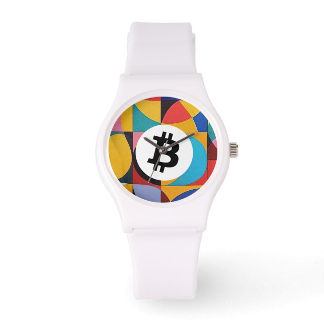 Colorful Bitcoin Watch (Front)