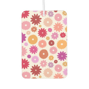 Colorful Blooms Pattern Air Freshener