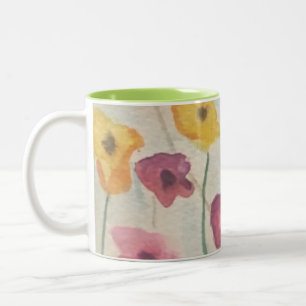 Colorful Blossoms Deluxe Mug