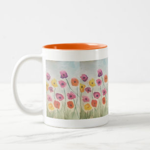Colorful Blossoms Deluxe Mug