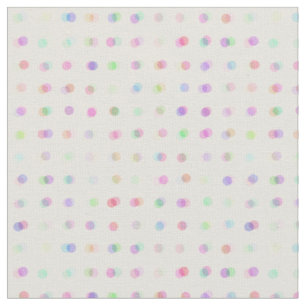 colorful blurred polka dots fabric