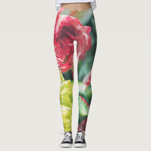  Colorful bouquet of flowers Leggings