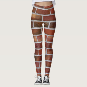 COLORFUL BRICK WALL LEGGINGS
