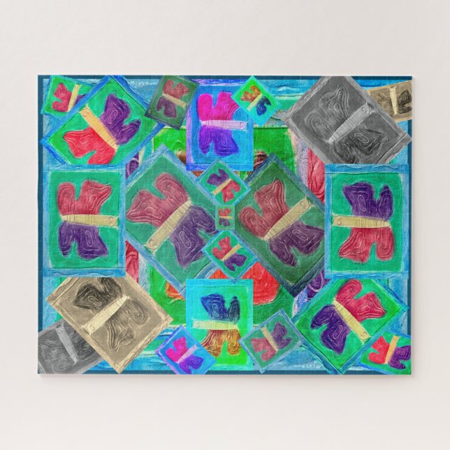 Colorful Butterfly Challenge | Jigsaw Puzzle (Horizontal)