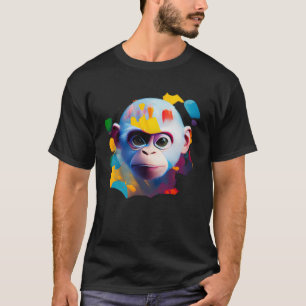Colorful Capuchin Monkey 1 T-Shirt