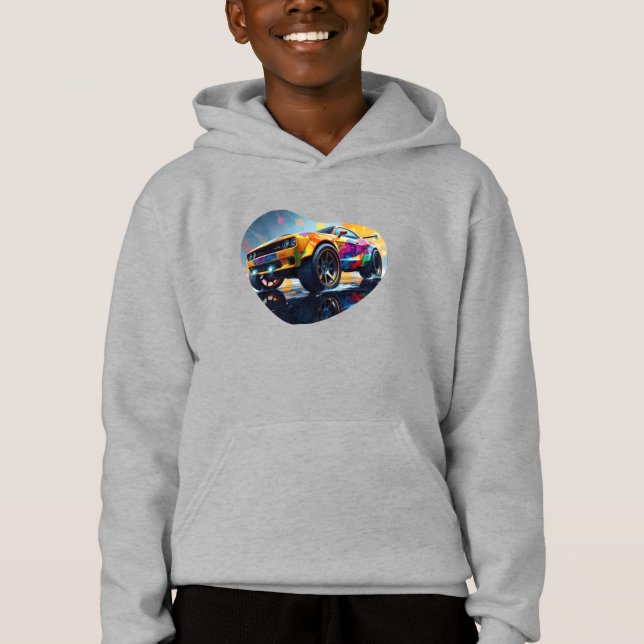  colorful car T-Shirt (Devant)