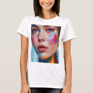 Colorful Cartoon Face sweater for women