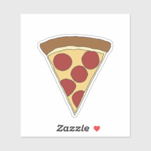 Colorful Cartoon Pizza Drawing Pizza SlicesClipart